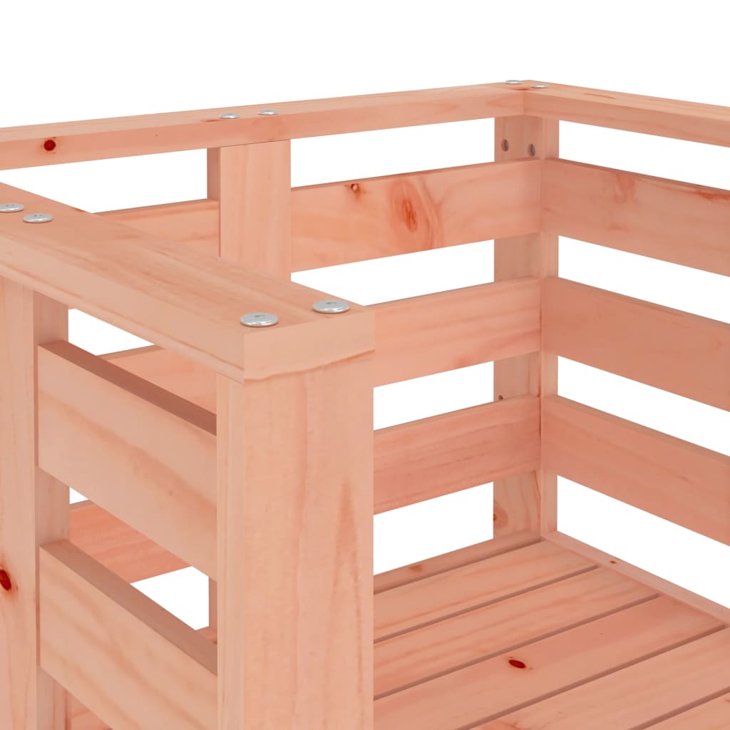 Cadeiras de jardim 2 pcs 61,5x53x71cm madeira de douglas maciça