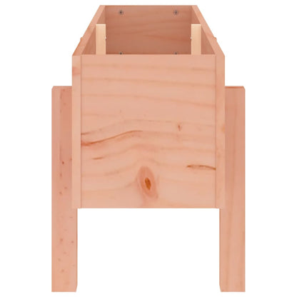 Canteiro elevado de jardim 101x30x38 cm madeira douglas maciça