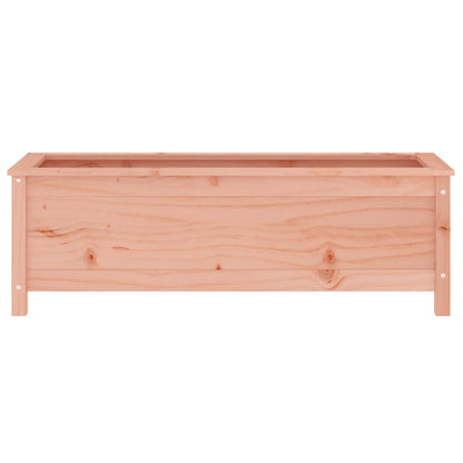 Canteiro elevado de jardim 119,5x40x39cm madeira douglas maciça