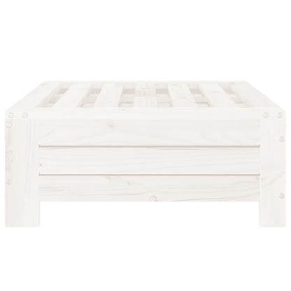 Cobertura p/ base de guarda-sol madeira de pinho maciça branco
