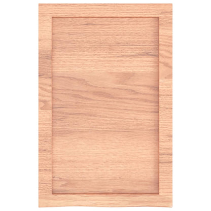 Prateleira de parede 40x60x(2-6) cm carvalho tratado castanho