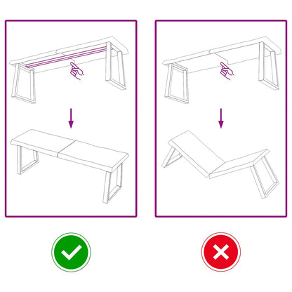 Tampo de mesa com bordas vivas carvalho tratado castanho-claro