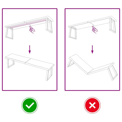 Tampo de mesa com bordas vivas maciço tratado castanho-escuro