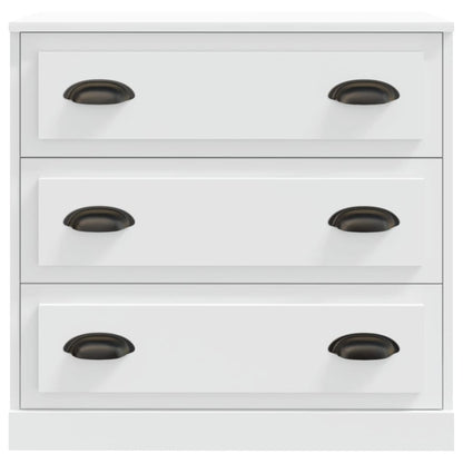 Aparadores 2 pcs derivados de madeira branco