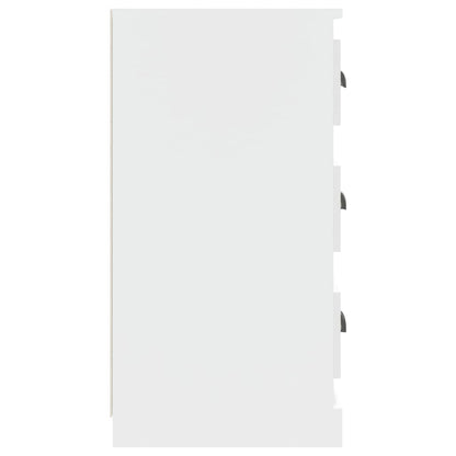 Aparadores 2 pcs derivados de madeira branco