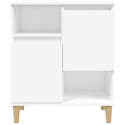 Aparadores 2 pcs 60x35x70 cm derivados de madeira branco