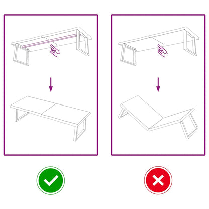 Tampo de mesa 160x50x(2-6) cm carvalho tratado castanho-claro