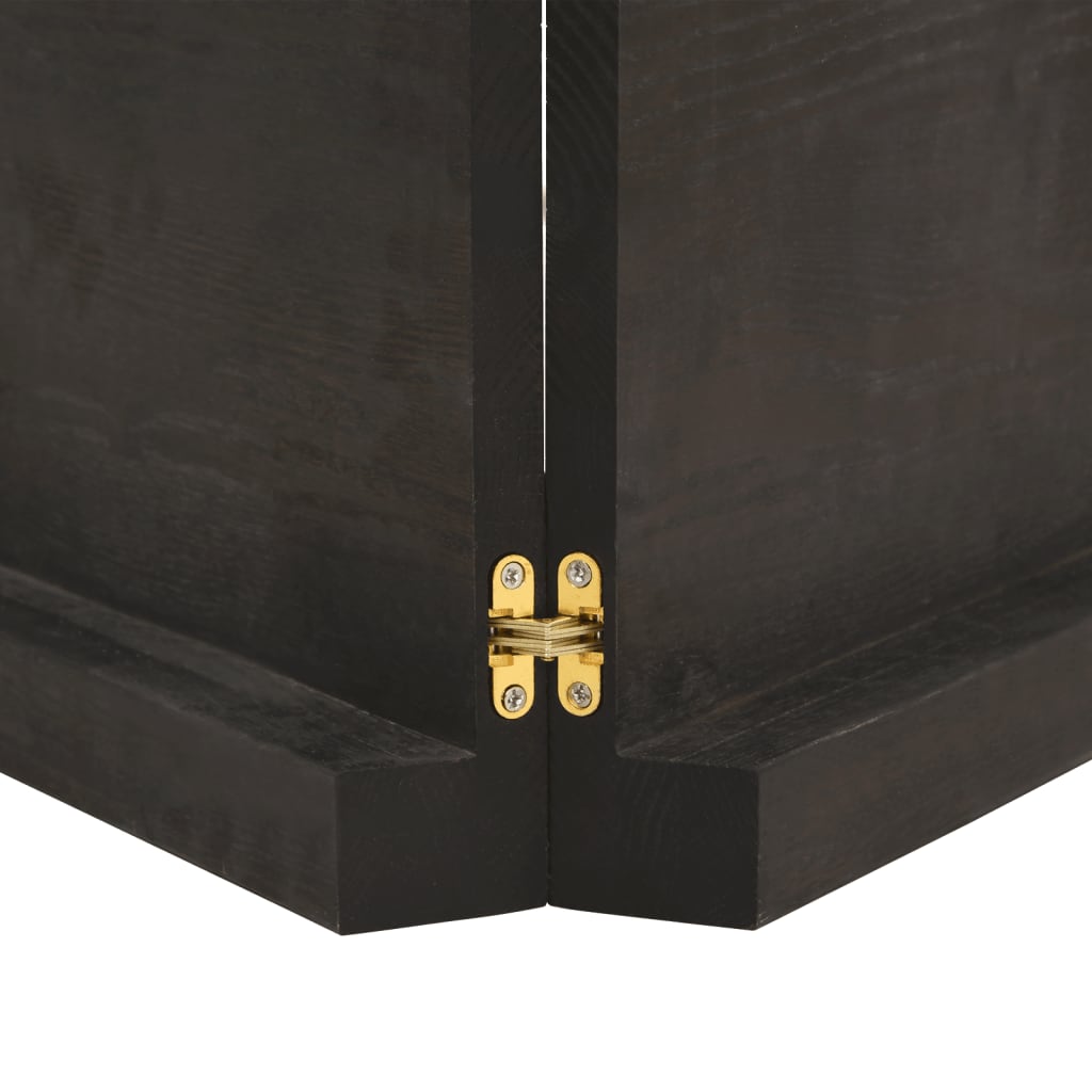 Tampo de mesa 180x60x(2-6) cm carvalho tratado castanho-escuro