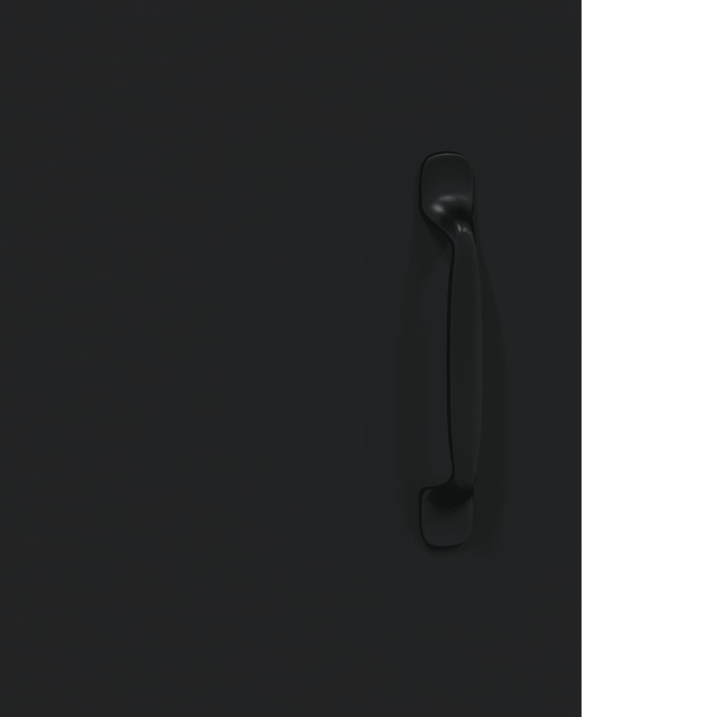 Aparador 69,5x34x90 cm derivados de madeira preto