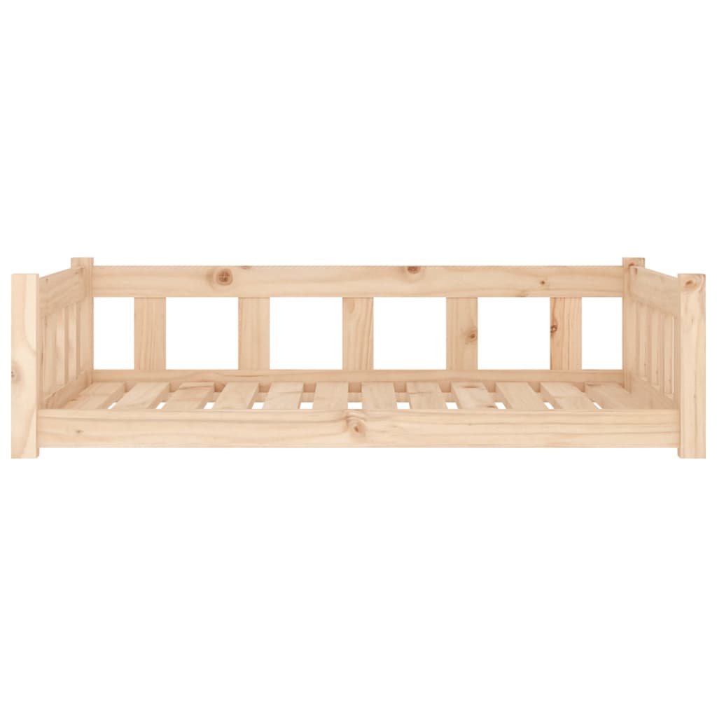 Cama para cães 105,5x75,5x28 cm Madeira maciça de pinho