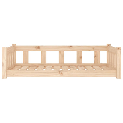 Cama para cães 105,5x75,5x28 cm Madeira maciça de pinho