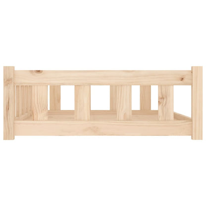 Cama para cães 105,5x75,5x28 cm Madeira maciça de pinho