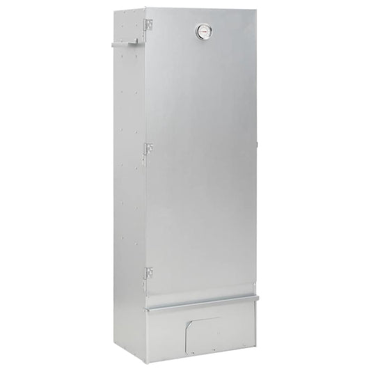 Defumador com mesa aço galvanizado