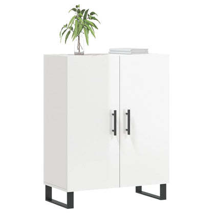 Aparador 69,5x34x90 cm madeira processada branco brilhante