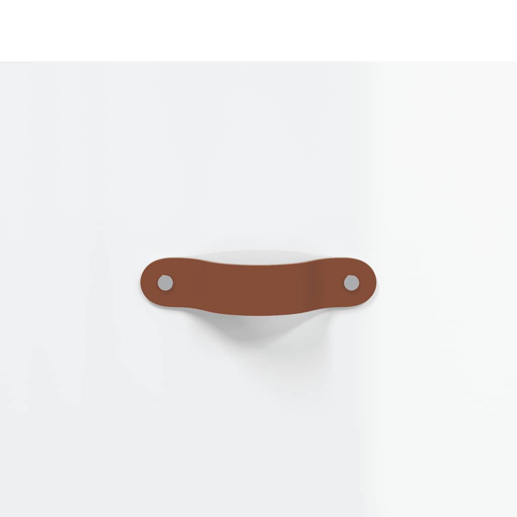 Aparador 69,5x34x90 cm madeira processada branco brilhante