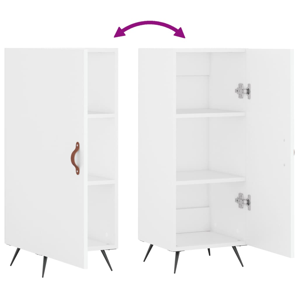 Aparador 34,5x34x90 cm madeira processada branco