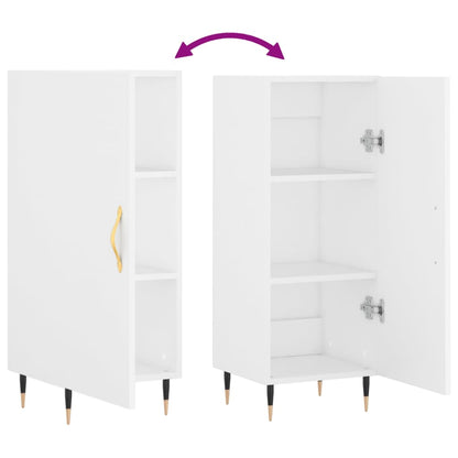 Aparador 34,5x34x90 cm madeira processada branco