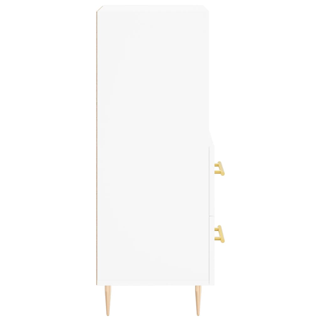 Aparador 34,5x34x90 cm madeira processada branco