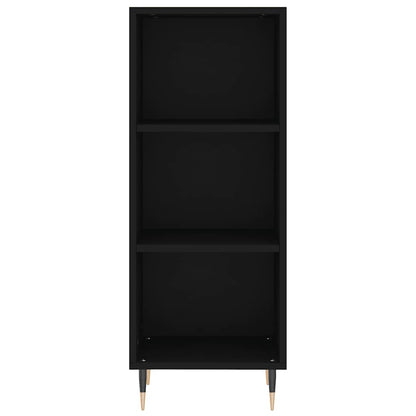 Aparador 34,5x32,5x90 cm madeira processada preto