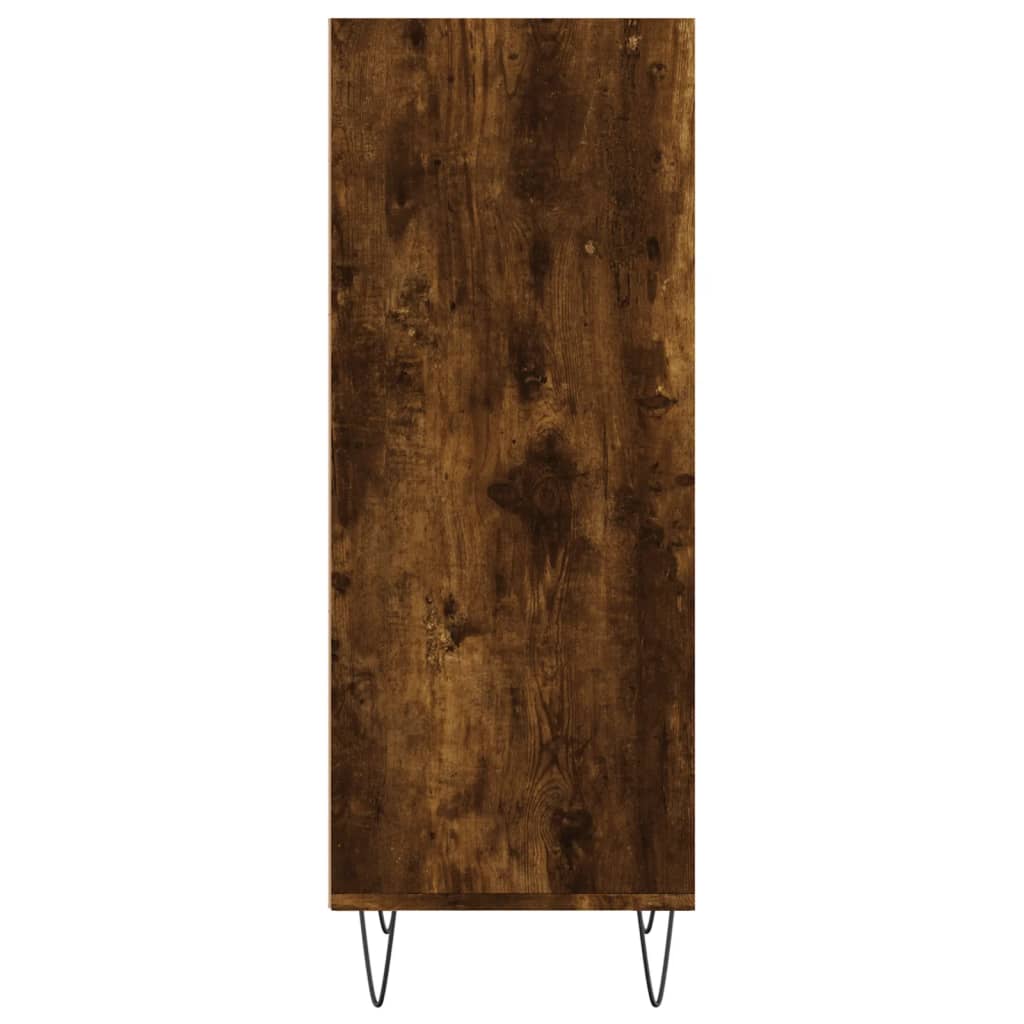 Aparador 34,5x32,5x90 cm derivados de madeira carvalho fumado