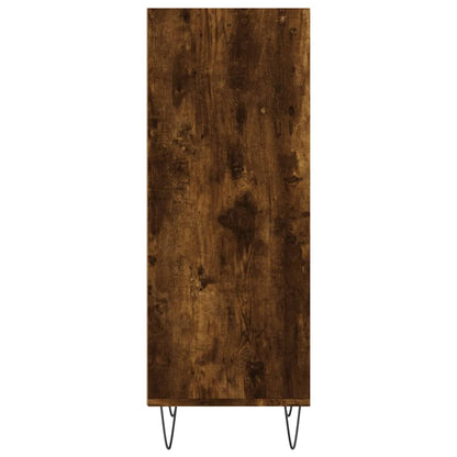 Aparador 34,5x32,5x90 cm derivados de madeira carvalho fumado