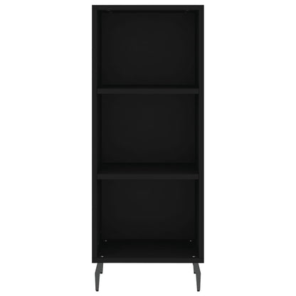 Aparador 34,5x32,5x90 cm madeira processada preto