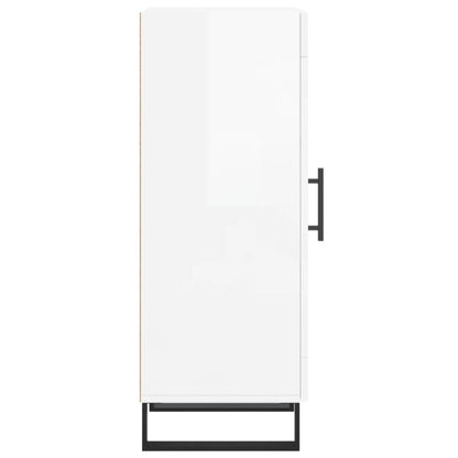 Aparador 34,5x34x90 cm madeira processada branco brilhante