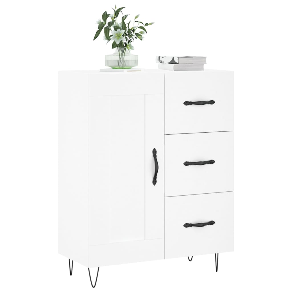 Aparador 69,5x34x90 cm madeira processada branco