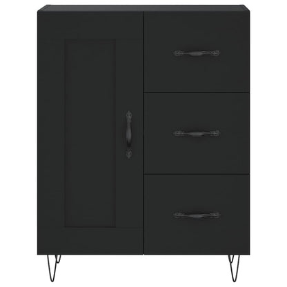 Aparador 69,5x34x90 cm derivados de madeira preto