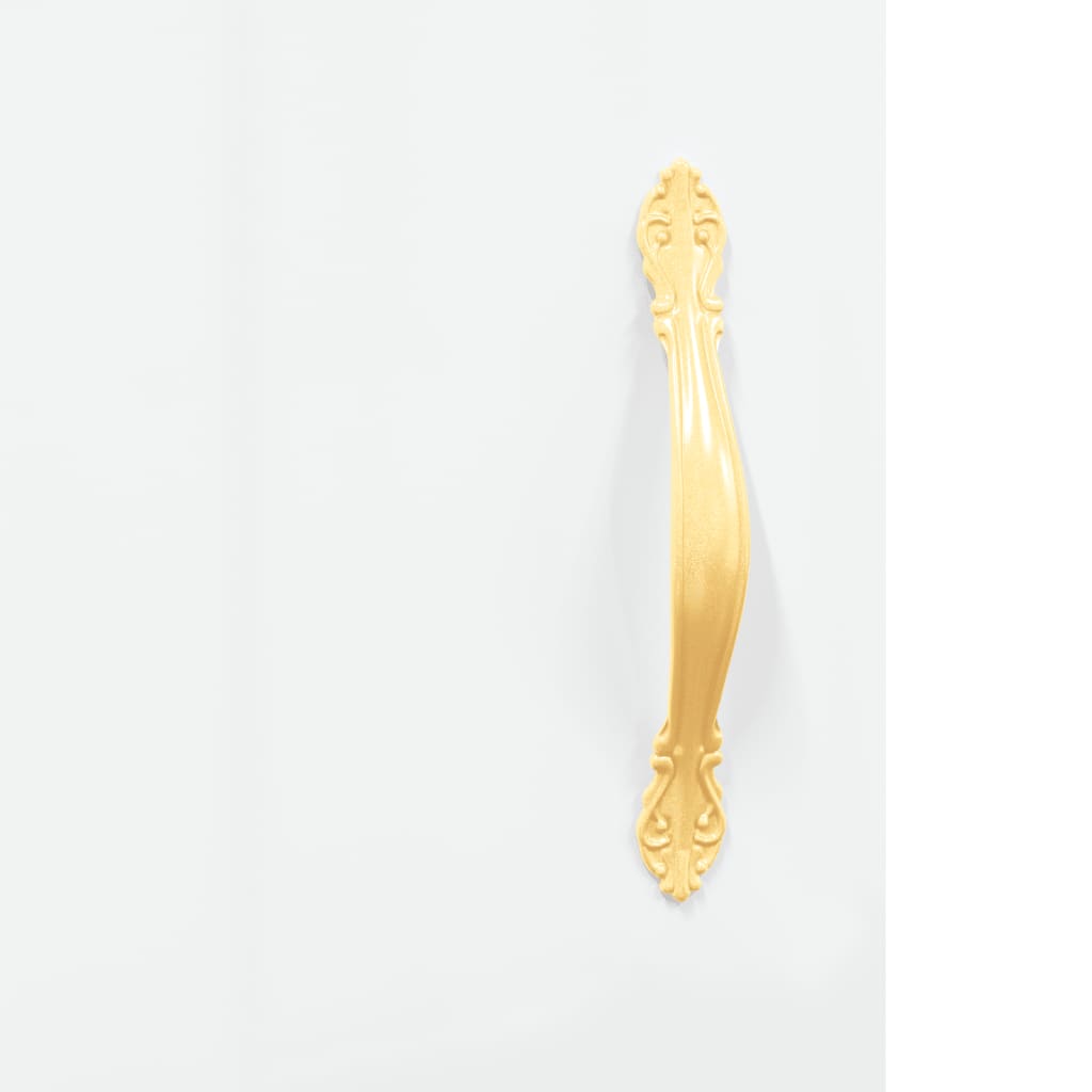 Aparador 34,5x34x90 cm madeira processada branco brilhante