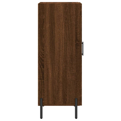 Aparador 34,5x34x90 cm derivados de madeira carvalho castanho