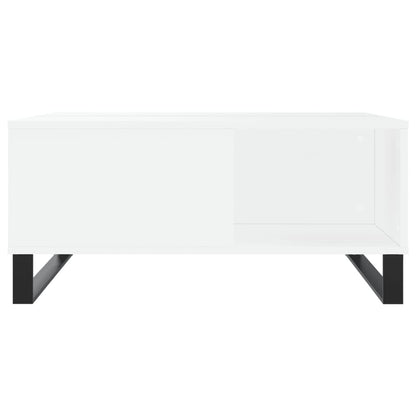 Mesa de centro 80x80x36,5 cm derivados de madeira branco