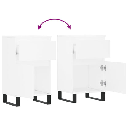 Aparador 40x35x70 cm derivados de madeira branco