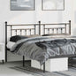Cabeceira de cama 180 cm metal preto