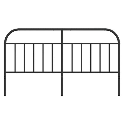 Cabeceira de cama 180 cm metal preto