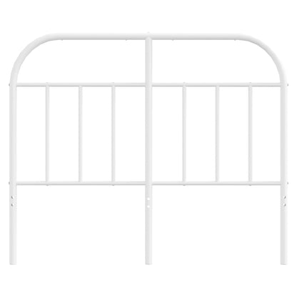 Cabeceira de cama 120 cm metal branco