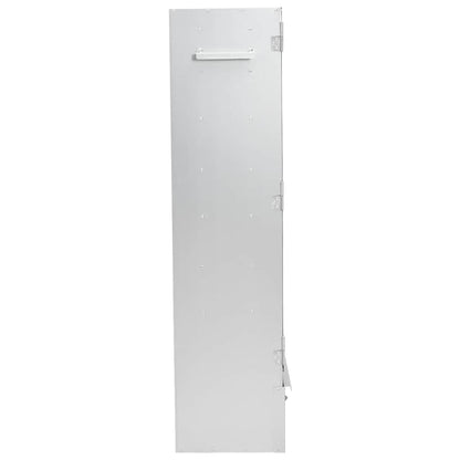Defumador BBQ c/ aparas madeira 44,5x29x110 cm aço galvanizado