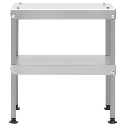 Mesa para forno defumador 40x28x44,5 cm aço galvanizado
