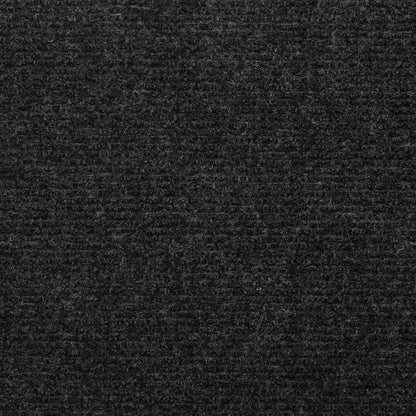 Tapetes de escada adesivos 10 pcs 56x17x3 cm preto
