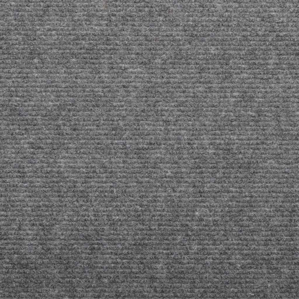 Tapetes de escada adesivos 10 pcs 65x22,5x3,5 cm cinzento