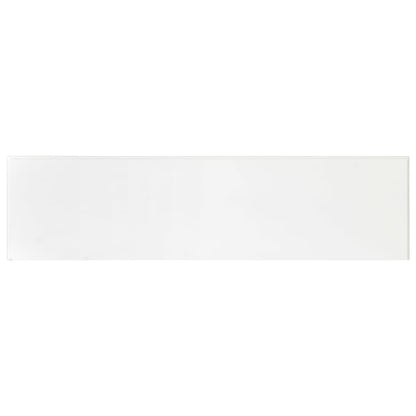 Mesa consola 110x30x76 cm derivados de madeira branco