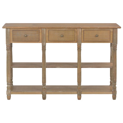 Mesa consola 110x30x76 cm derivados de madeira