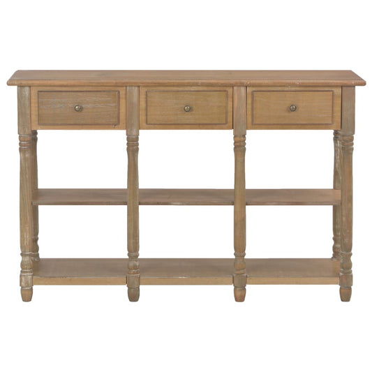 Mesa consola 110x30x76 cm derivados de madeira