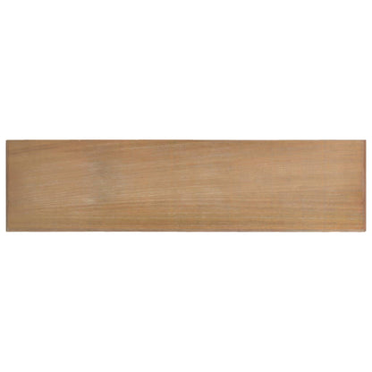 Mesa consola 110x30x76 cm derivados de madeira