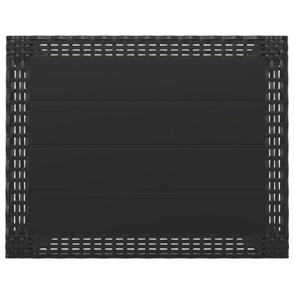 Mesa de jardim 59x47x40 cm PP antracite