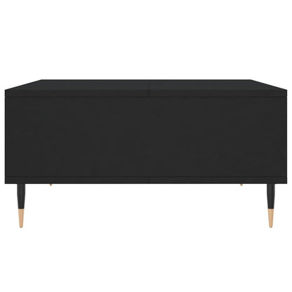 Mesa de centro 60x60x30 cm derivados de madeira preto