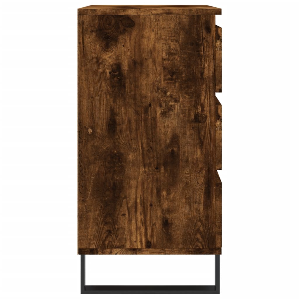 Aparador 60x35x70 cm derivados de madeira carvalho fumado