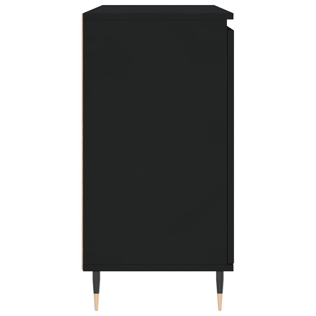 Aparador 101,5x35x70 cm derivados de madeira preto