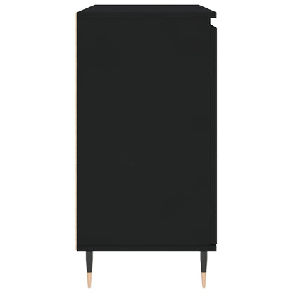 Aparador 101,5x35x70 cm derivados de madeira preto