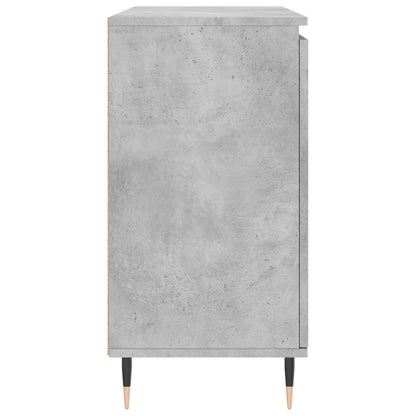 Aparador 101,5x35x70 cm madeira processada cinza cimento